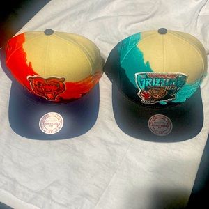 Mitchell and Ness Paintbrush Snapbacks